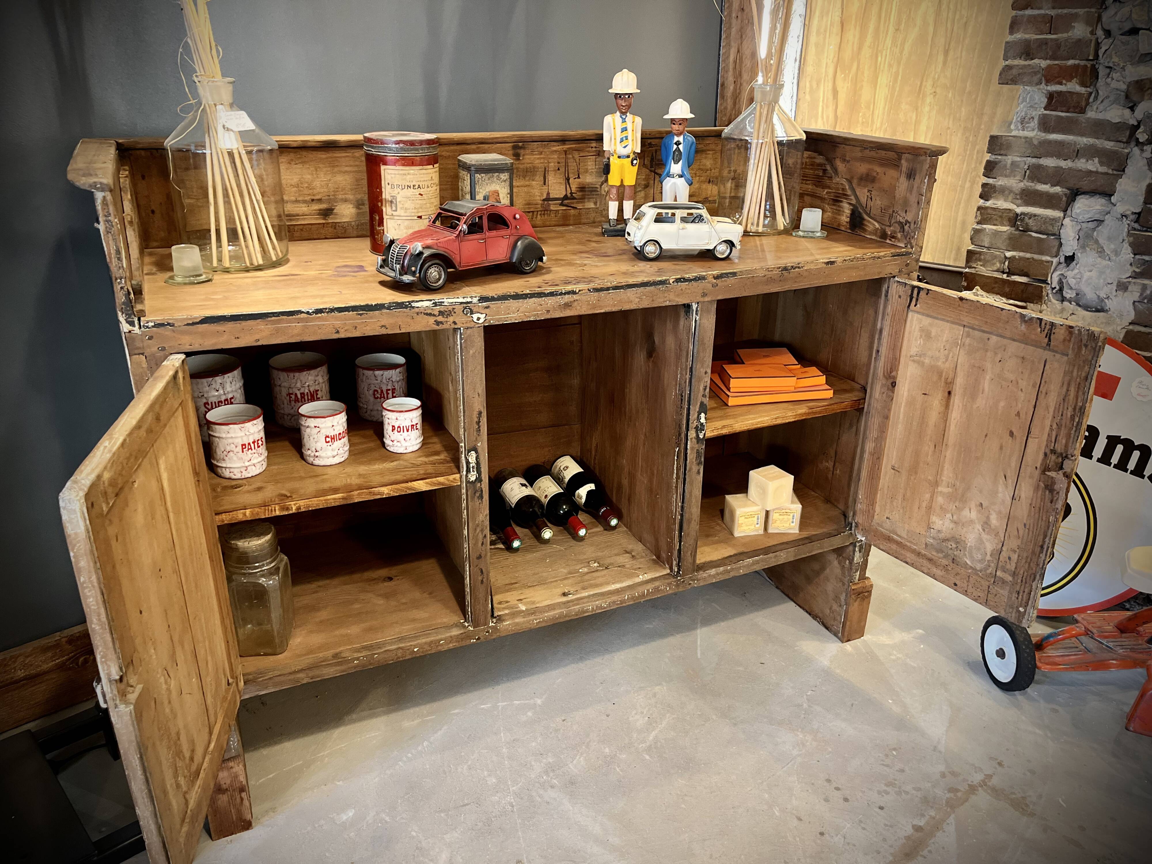 Old haberdashery furniture renovated