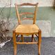 Straw country chair