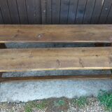 Pair of farm benches