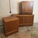 Set de trois modules enfilade style scandinave teck blond 1960