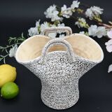 Basket, ceramic vase