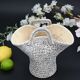 Basket, ceramic vase