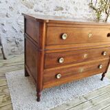 Commode Louis XVI en noyer