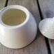 Sucrier porcelaine blanche