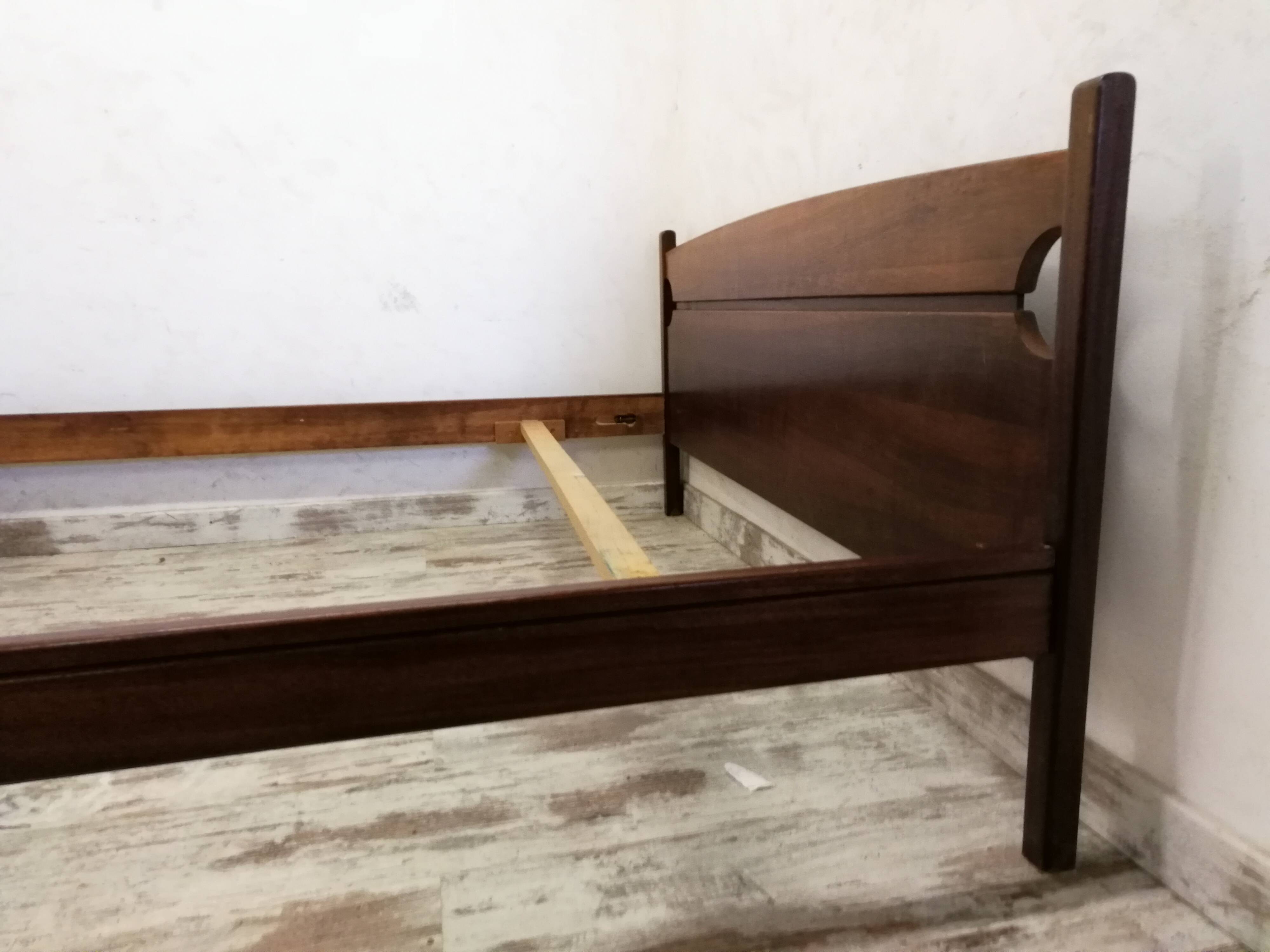 Scandinavian rosewood bed