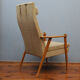 Fauteuil en bois scandinave  AB Johanson