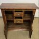 Buffet en bois d'acacia massif 4 portes, 2 tiroirs