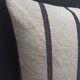 Striped woven cushion 40x40cm