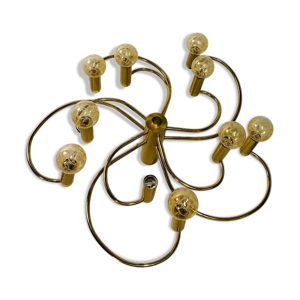 Lustre vintage doré