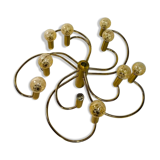 Vintage golden chandelier