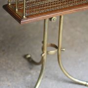 Irresistible victorian s. hall rotating magazine rack.