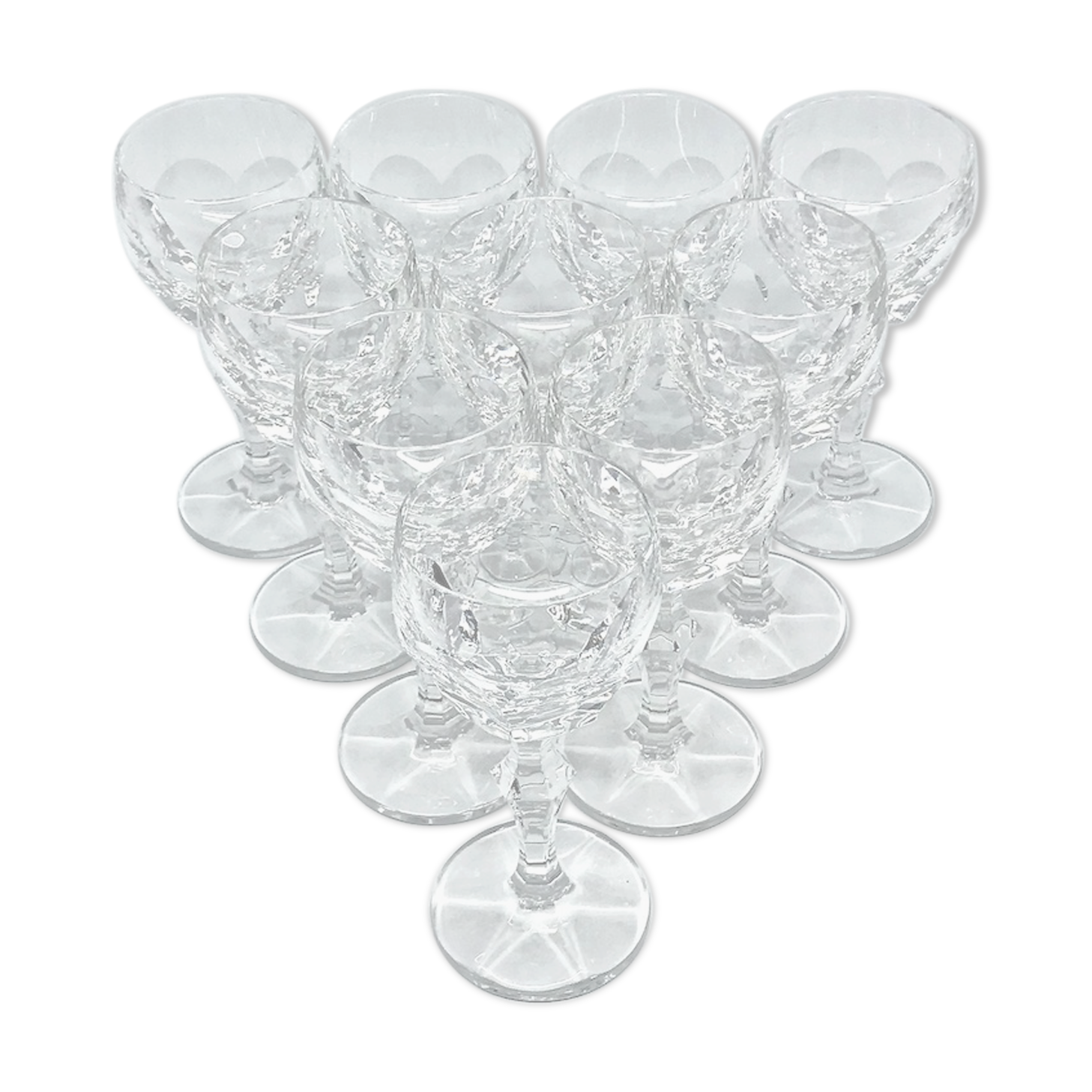 Villeroy and Boch white wine glasses