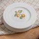 Set of 5 flat plates "Orchard"