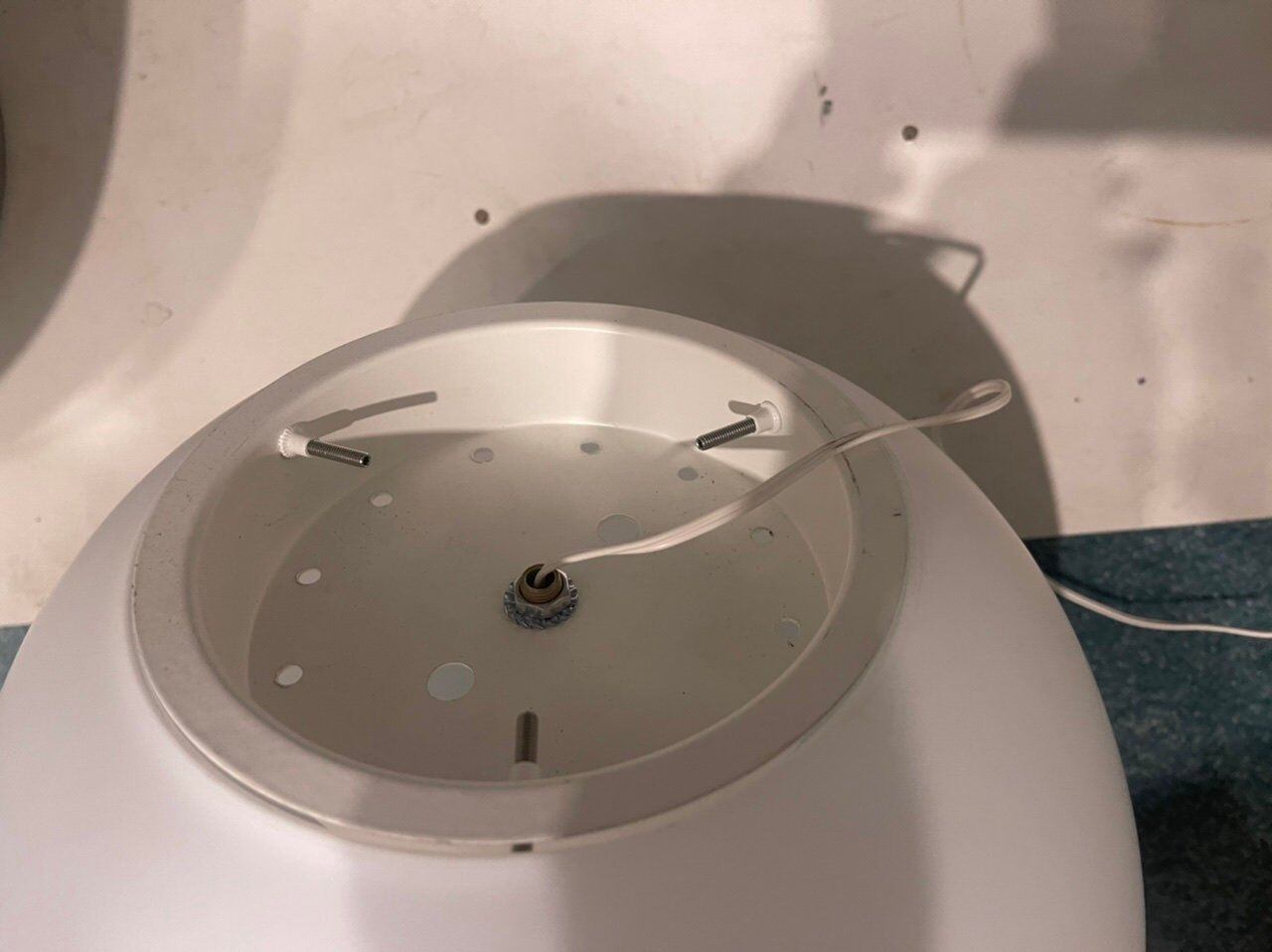 Lampes oeuf en verre de Murano, années 1970