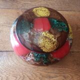 Vintage Vallauris ceramic candy box, empty pocket