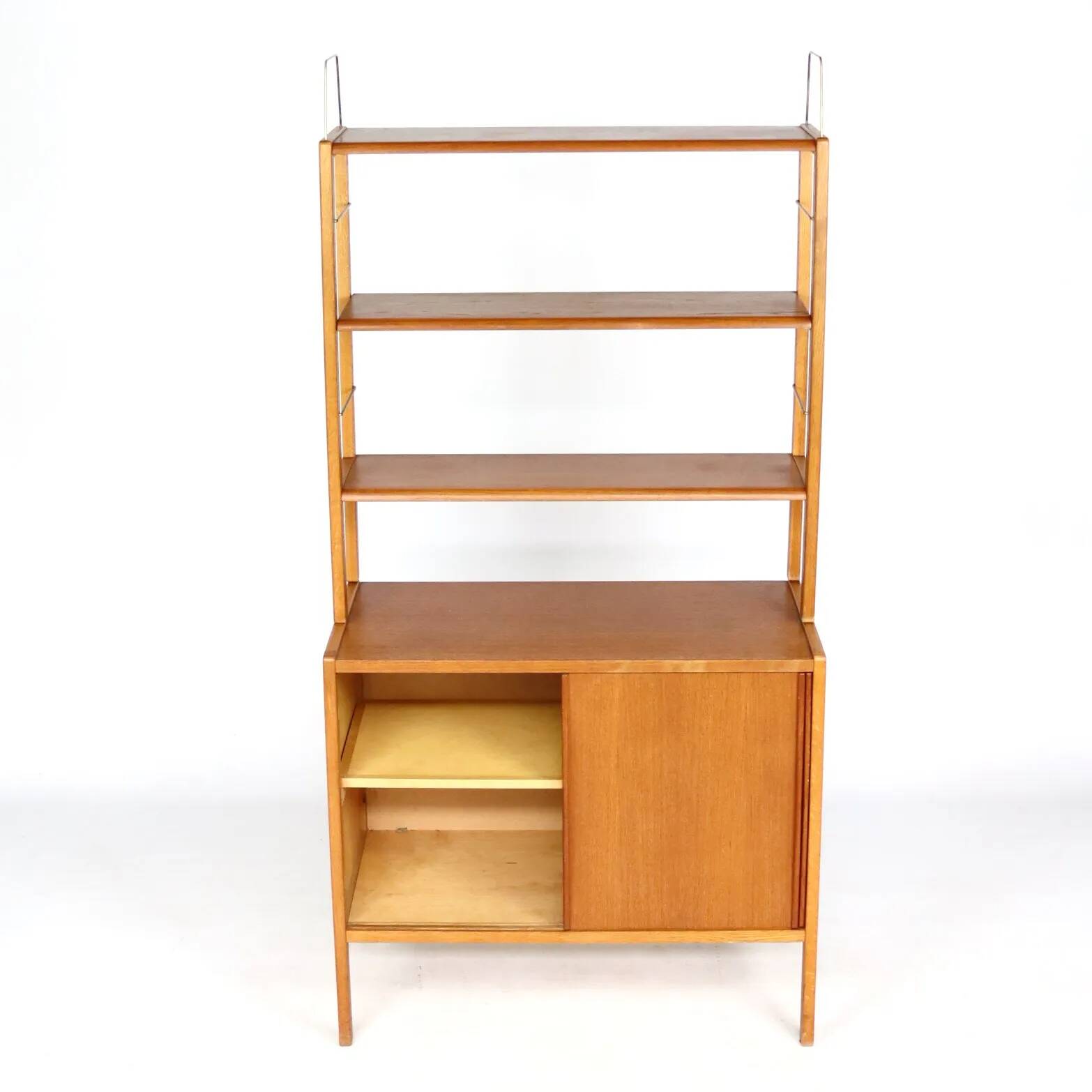 Teak bookcase by Bertil Fridhagen 1960s
