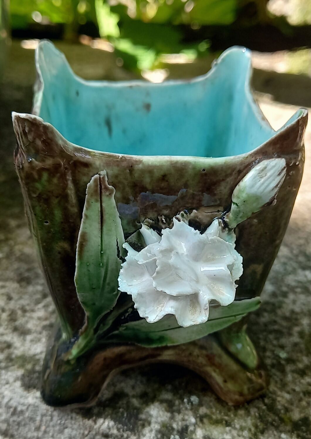 Miniature slip vase