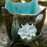 Vase miniature barbotine