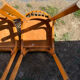 Lot de 6 chaises vintage en bois – Baumann