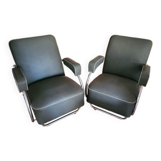 Lot de 2 fauteuils design