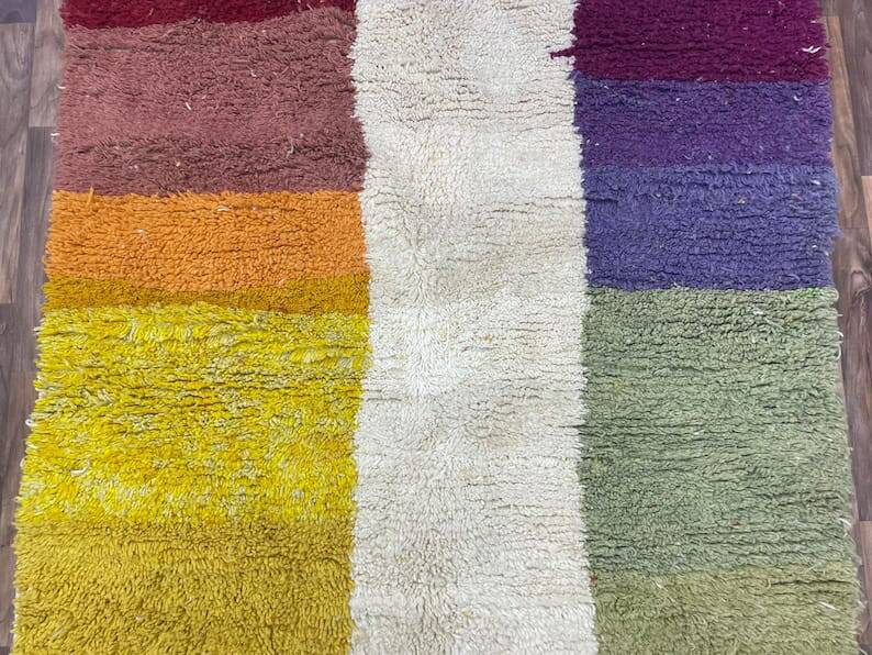 Handmade traditional Beni Ouraine rug, size 200 x 300 cm