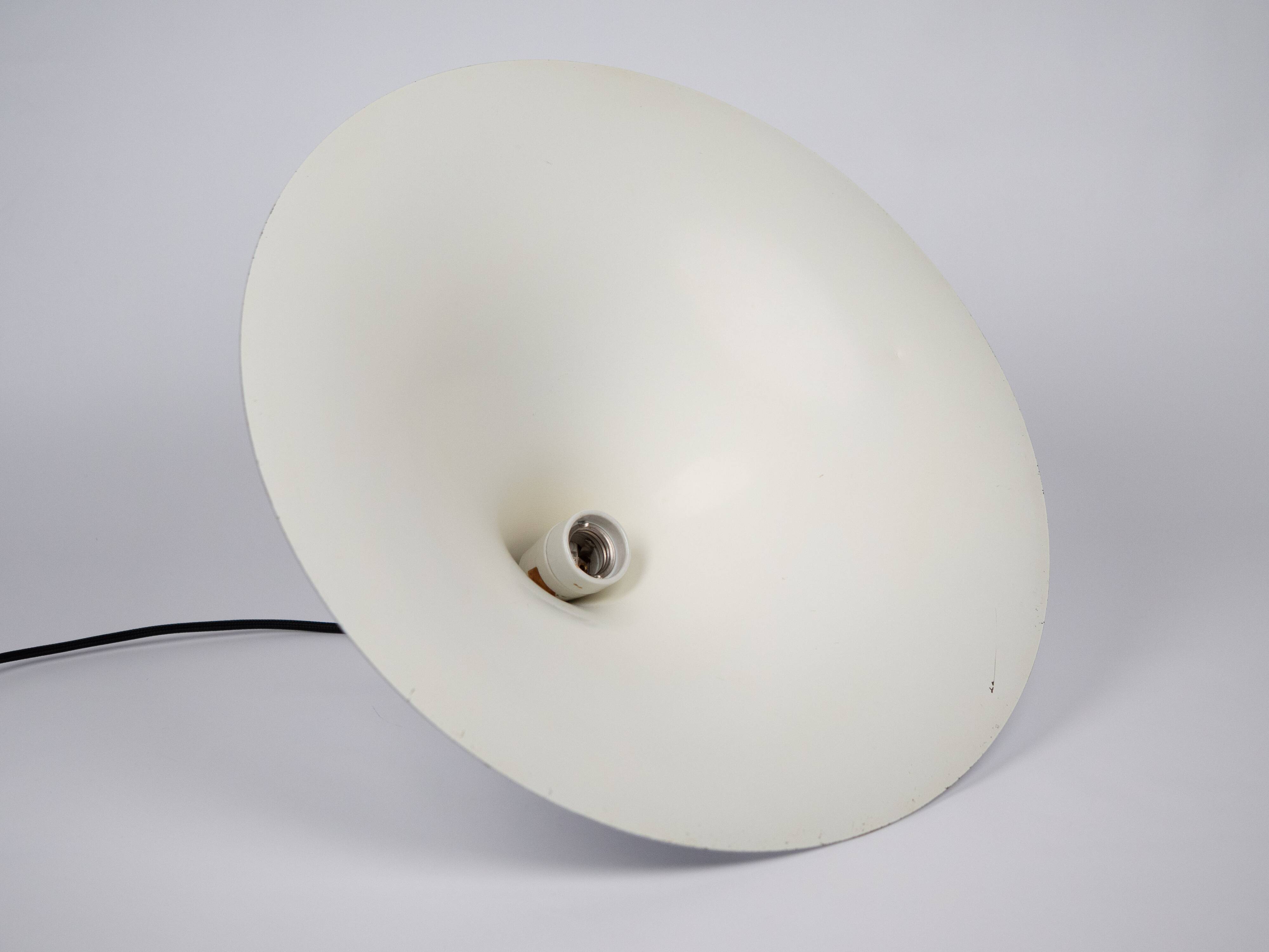Danish vintage pendant lamp Semi by Bonderup and Thorup, Fog og Morup, 1968