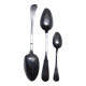 3 antique stew spoons from the 18th century