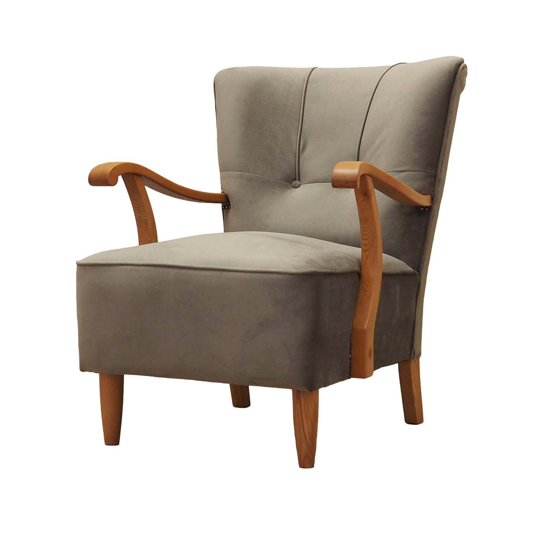 Beech armchair, Danish design, 1960s, production: Denmark