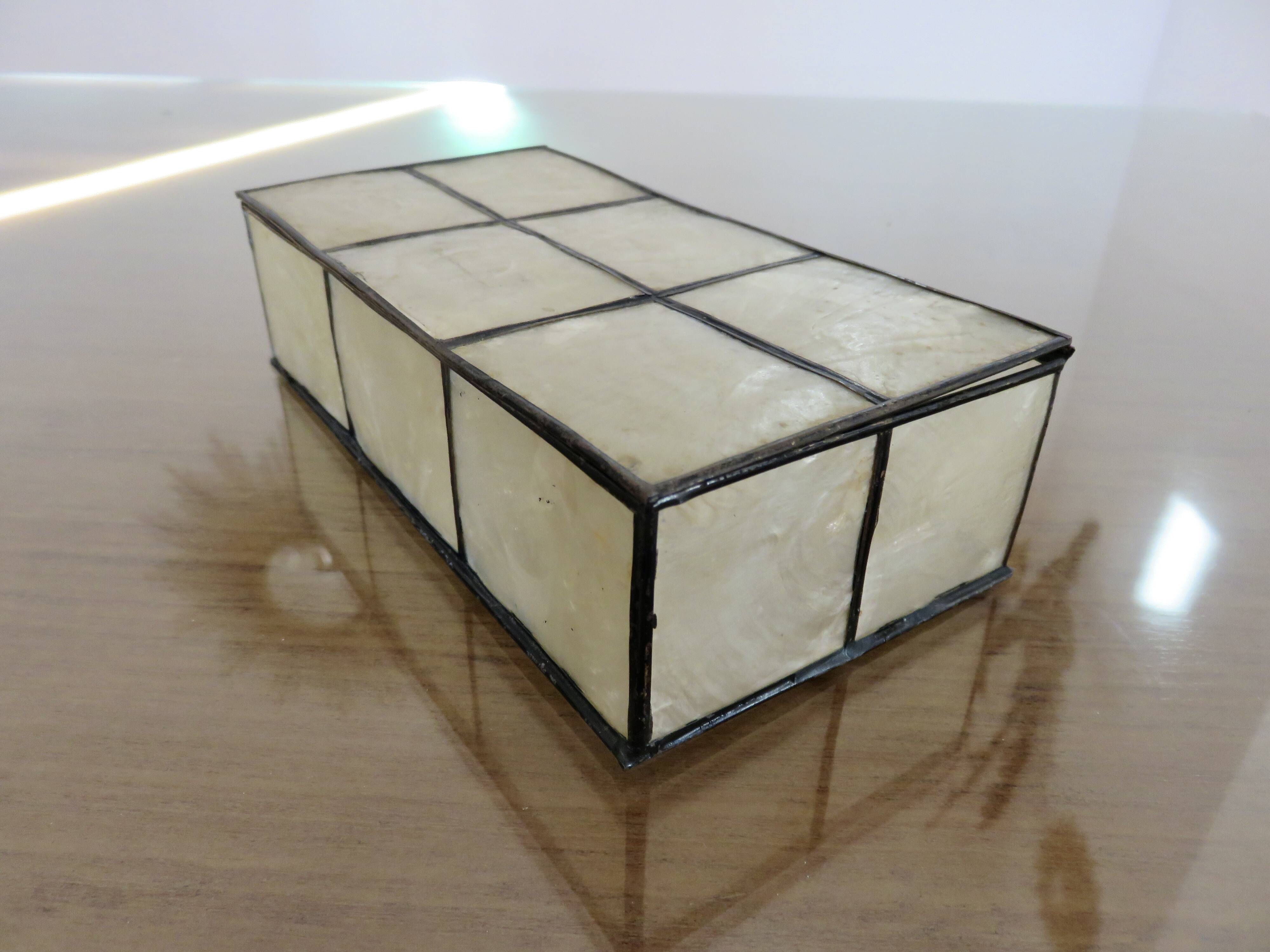 Mother-of-pearl box from the 70s and 80s