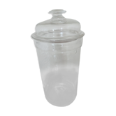 Antique jar with lid