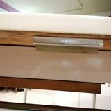 Vanilla formica table - Vintage