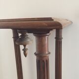 Old pedestal wooden