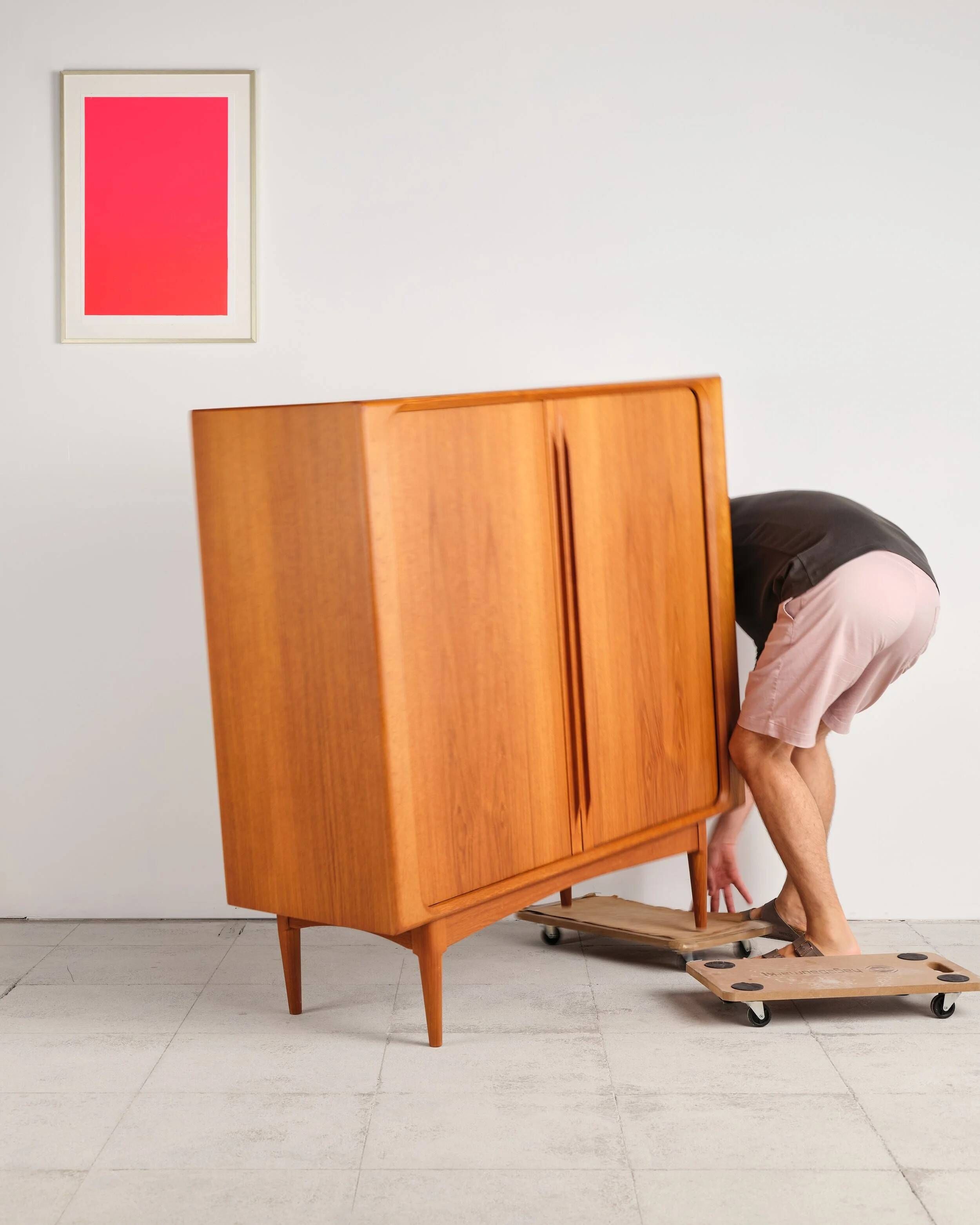 Teak sideboard, Bernhard Pedersen & Søn, Denmark, 1960s