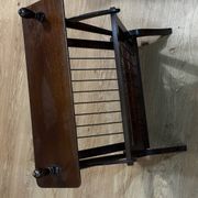 Porte revues vintage en bois - années 50-60