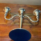 Chandelier 3 branches zinc et silver England