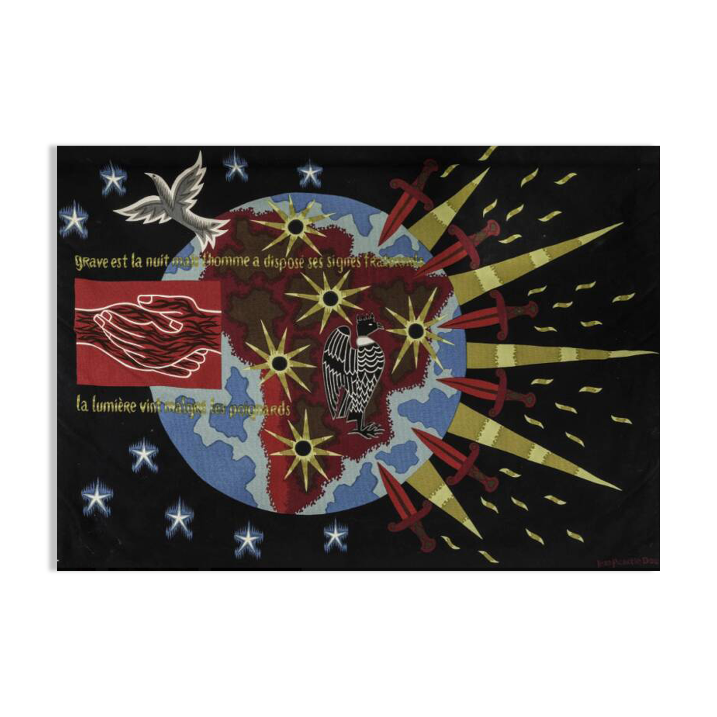 Jean PICART LEDOUX wall tapestry signed, numbered