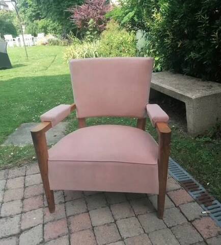 Fauteuil Bergère Art déco