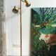 Lampadaire spots laiton doré 70s