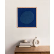 Peinture abstraite sur papier 30x30 décoration murale signée Eawy