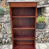 Pair of empire style mahogany bibuses