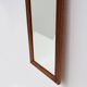 Miroir Art déco français avec cadre en chêne sculpté, vers 1930