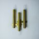 TUBULAR WALL LIGHT FROM MAISON SCIOLARI, 3 LIGHTS, ITALY, 1970