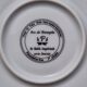Fine porcelain pie dish, Arc de Triomphe model, La Table Impériale
