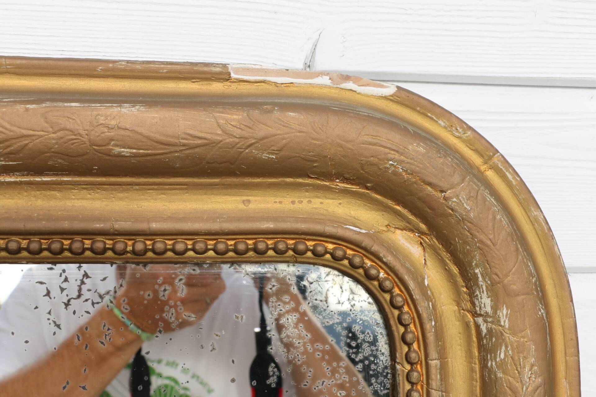 XXL gold mirror 1345mm