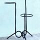 Vintage geometric steel plant holder