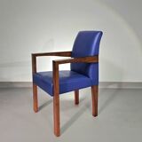 4 x Hugues Chevalier conference Ying Bridge chair / leather