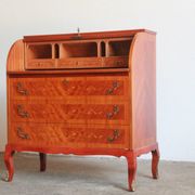 Secrétaire danois Edmund Jørgensen, milieu du 20e siècle, bureau cylindrique.
