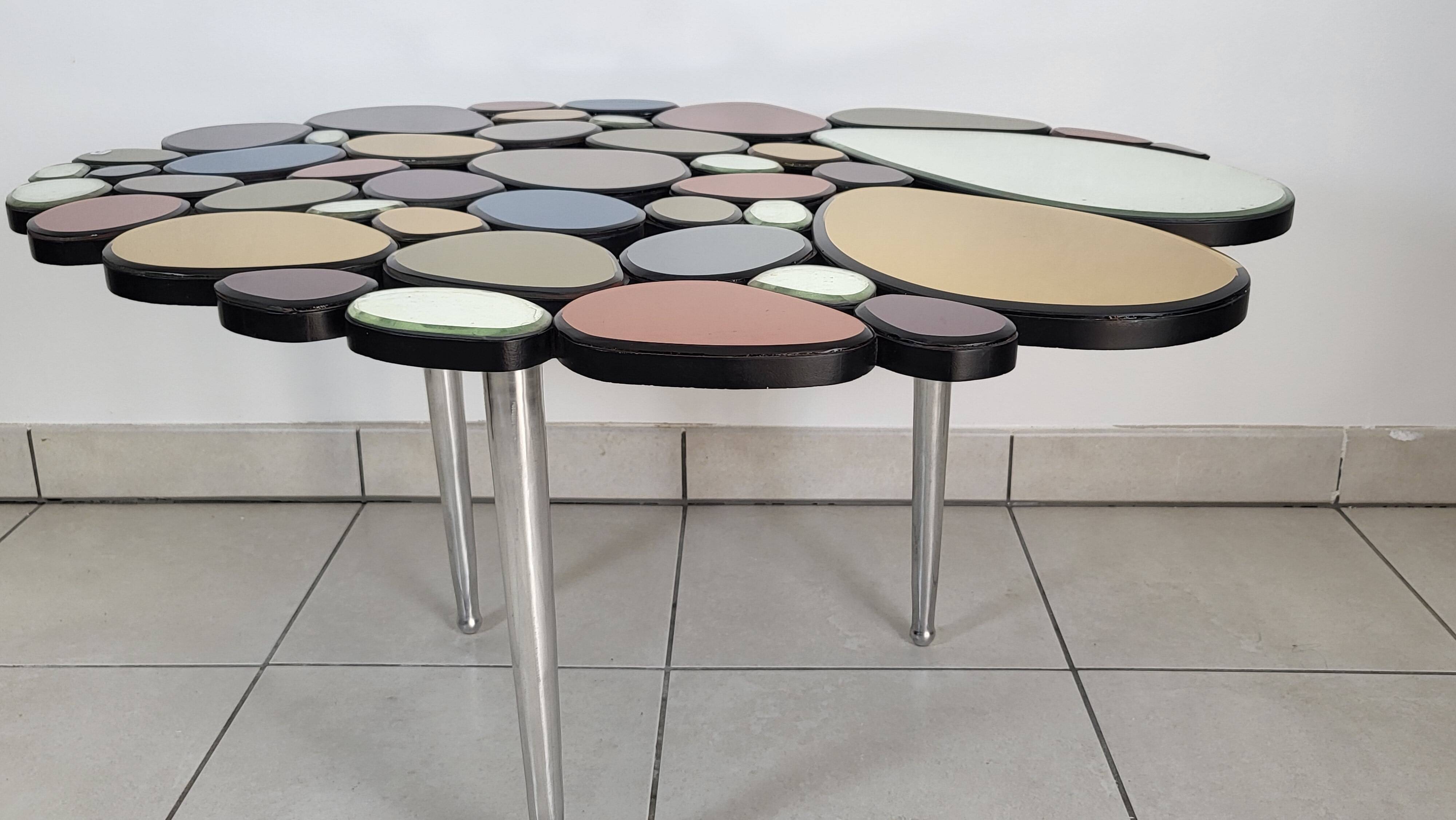 Olivier de Schrijver coffee table limited edition Moon Ode's Design Belgium