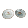 Pair of Limoges child plates