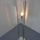 Arianna Floor Lamp in Marble and Handblown Glass by Bruno Gecchelin for Oluce, Italy, 1970s